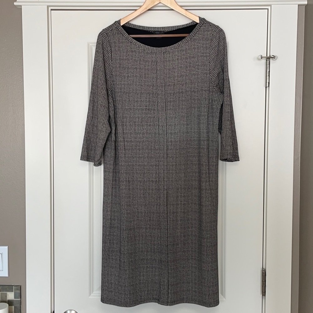 EUC black and white Medium J.Jill shift dress